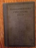 Parliamentary procedure, B00086Y5TI Book Cover