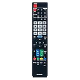 GB039WJSA RRMCGB039WJSA Replace Remote Control Compatible with Sharp Aquos TV LC-80LE940X LC-52LE840X LC-46LE840X LC-60LE940X LC-60 LE640X LC-90 LE740X LC46LE840X LC52LE840X LC60LE640X LC60LE940X
