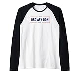 Trump Falls Asleep In Court Funny President Jail Raglan Baseball Tee