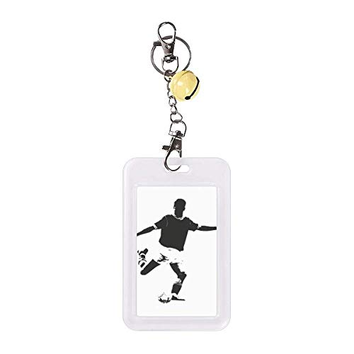 Badge d'éducation physique tir de football avec étui de protection