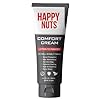 HAPPY NUTS Comfort Cream Deodorant For Men: Anti-Chafing Sweat Defense, Odor Control, Aluminum-Free Mens Deodorant & Hygiene Products for Men’s Private Parts