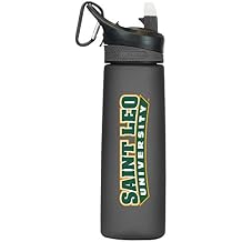 The Fanatic Group St. Leo University Tritan Plastic Frosted Sport Bottle, Design-3 - Black