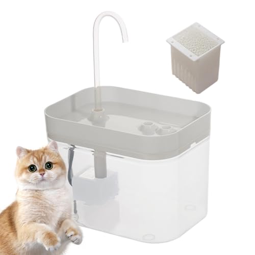 Fuente de Agua para Gatos 1.5L Dispensador Automático