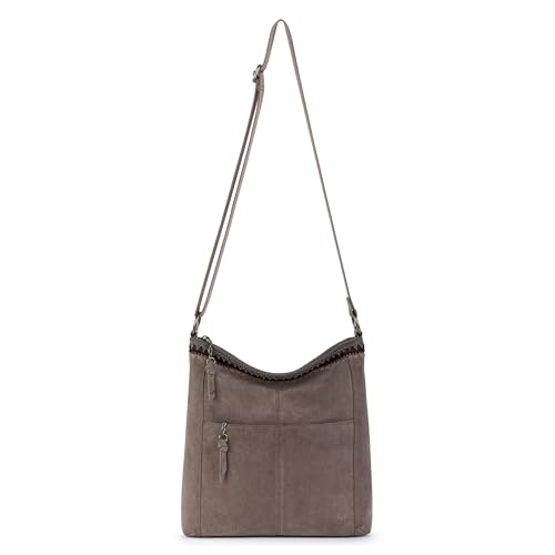 Image of The Sak Lucia Leather Crossbody Purse - Premium Leather Women's Handbag for Everyday & Travel - Cross Body Bag With Zipper