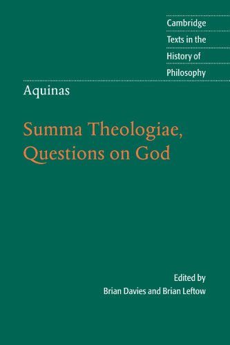 Summa Theologiae / Questions on God (By: Brian Davies,Thomas Aquinas,Brian Leftow)