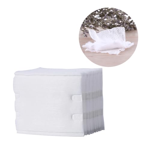 IWOWHERO 220pcs Reusable Facial Cleansing Pads Double-Sided Cotton Rounds for Makeup Removal Skin-Friendly Portable Storage Bag