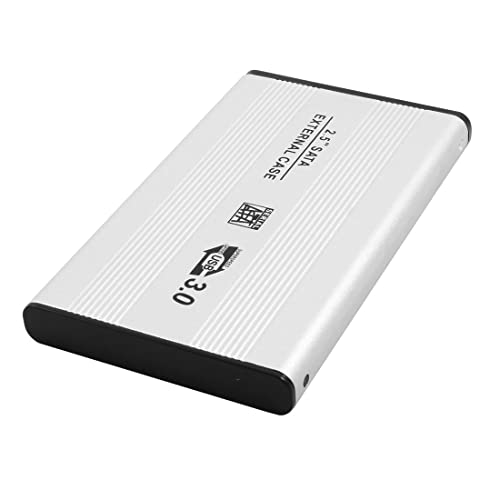Caja externa de disco duro USB 3.0 de aluminio para portátil 2.5" miniatura 2