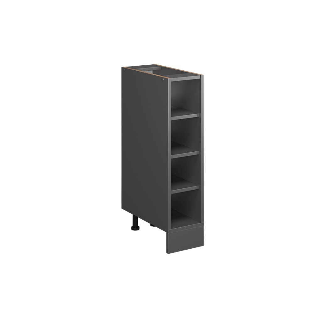 Vicco Küchenregal R-Line, Anthrazit, 20 cm ohne Arbeitsplatte, zur freien Kombination innerhalb modularer Küchensysteme