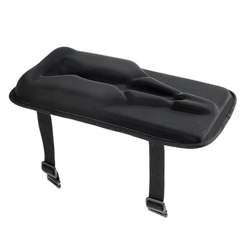 Asiento de cartera para bicicleta, cojín de Oxford 600D transpirable para sillín – Asiento trasero infantil con hebilla ajustable, para bebés y patinete en la playa y la carretera