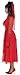 Party City Lydia Red Wedding Dress Costume for Women - Beetlejuice Costume Includes Dress, Pair of Gloves, & Veil - Costumes for Halloween, Birthday Parties, & Themed Events