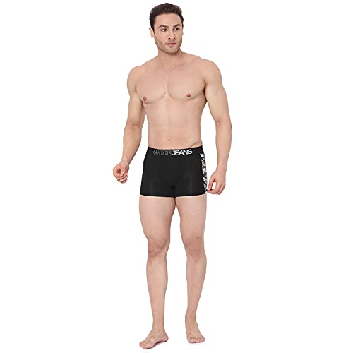 Image of Underjeans Men's Cotton Blend Regular Fit Trunk