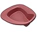 Heavy Duty Stackable Plastic Bedpan, Rose - 1 Each