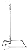 Kupo 40in Master C-Stand with Turtle Base - Silver (KS704312)
