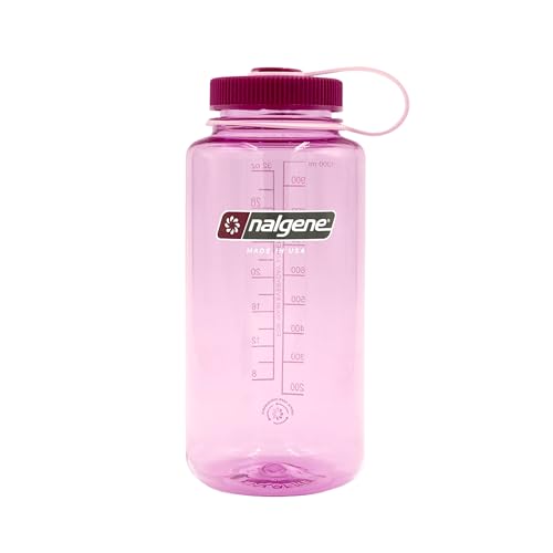 Image of Nalgene 32 oz Wide Mouth Water Bottle | BPA-Free, Durable & Leak Proof, Lightweight Bottle for Hiking & Gym, Work & Travel