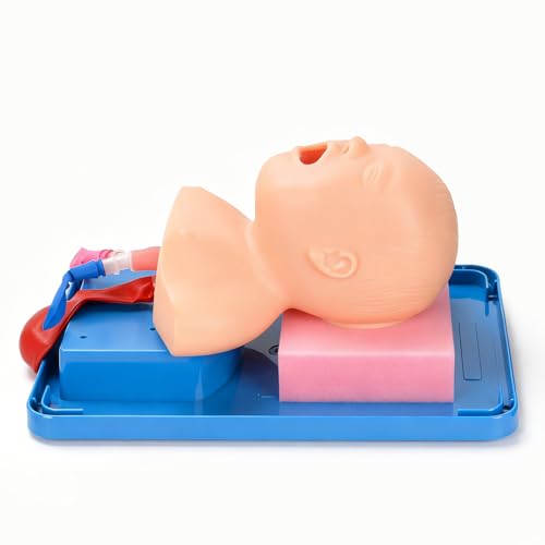 Ultrassist Infant Intubation Trainer, Pediatric Intubation Manikin, Tracheal Child &Infant Airway Management Trainer for Intubation Training