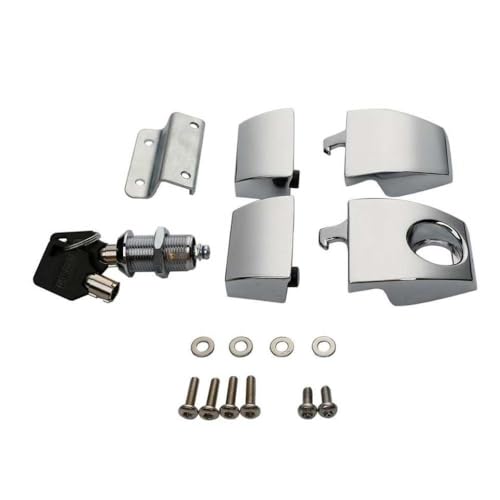 Charnières chromées haut de gamme pour top case Tour Pak Electra et Street Glide
