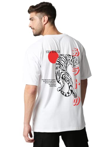 Image of Wear Your Opinion Back Printed Oversize Tshirt for Men