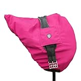 Harrison Howard Premium Dressage English Saddle Cover, Waterproof & Breathable Fleece-Lined Long Flap Saddle...