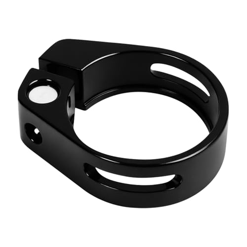 Cycles Bike Seat Post Clamp Aluminum Alloy Seat Tube Clip Bike Quick Release Clamp (Diameter 31.8mm)