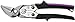 Bessey D27AHL cutting snips HSS left cutting, Black/Purple/Silver