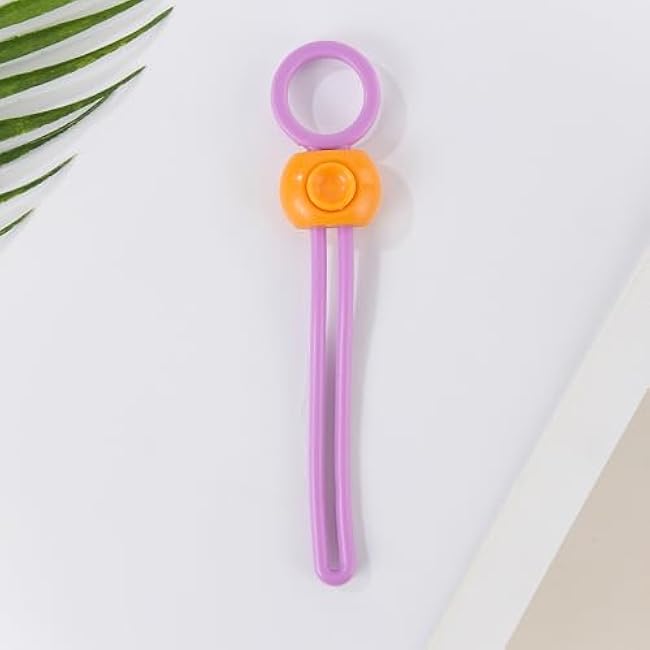 6-piece bag color sealing rope is suitable for multifunctional sealing ropes such as food bag sealing storage and kitchen bag sealing. Creative binding rope