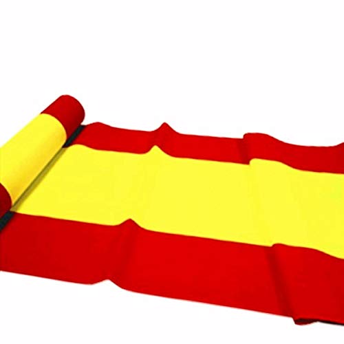 Durabol Bandera de España Sin Escudo 500 cm x 85 cm Spain Banderas Larga valla de tela