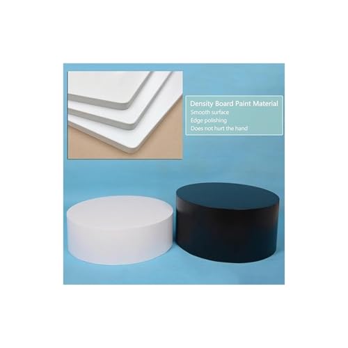 Socle d'exposition rond blanc pour valoriser vos objets en vitrine