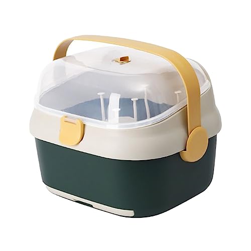 Boîte de rangement scellée pour biberons avec égouttoir - 2