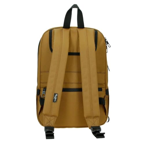 Pepe Jeans Bromley, Zaini, Zaini Cabina, Poliestere, Diverse Dimensioni, Nero, Verde, Rosso, Grigio, Poliestere. Joumma Bags, Ocra, Taglia Unica, Zaino Pc - 3