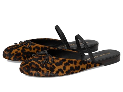 Stuart Weitzman Women's Prima Bow Ballet Mule Pump