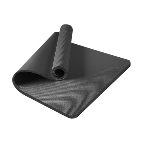 Loigohon K}bg 10mm 185cm×61cm ? ؃gXgb`ɓKNbV̂g[jO}bg [obOƃXgbvt (185*61*10mm,ubN)