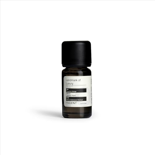 ISCENT | Landmark of Luxury Fragrance Oil for Ensō Mini Diffuser (10 ml) Grapefruit, Vetiver & Cedarwood for Home & Car | Timeless Citrus with Elegant Woods