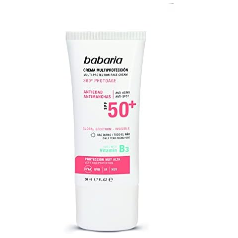 Babaria Crema Facial Multiprotectora SPF 50+ Cover