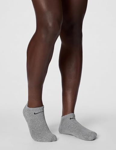 Image of Nike Unisex Adult Everyday Cushioned Training No-Show Socks (3-Pack) | Mens and Womens
