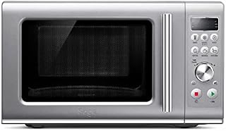 The Sage Compact Wave Microwave, Silver, SMO650SIL