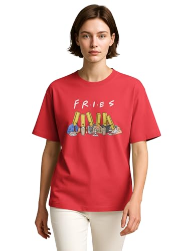 Image of HELLCAT Beige Trendy Printed Oversized T-Shirt for Women