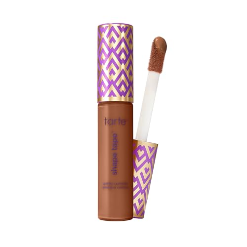 Image of tarte shape tape concealer - Full-Coverage Creaseless Soft Matte Finish, Brightening Under-Eye & Face Makeup, 16hr Longwear, Vegan & Cruelty-Free