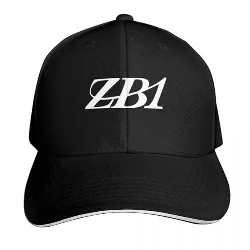 Photo de Casquettes de Baseball Classiques Plain Boy_s Planet Zerobaseone Logo (ZB1) - Blanc Chapeaux Uniques |-F-| Chapeau de Luxe Chapeaux élégants pour Femmes Mode pour Hommes Rétro Essentiel pour l’été
