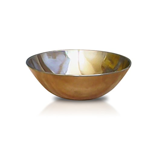 - 用于阿育吠陀按摩的闪亮金属 KANSU BOWL - 足部和面部按摩 - KANSU BOWL - AYURVEDA,PANCHAKARMA(8 厘米)