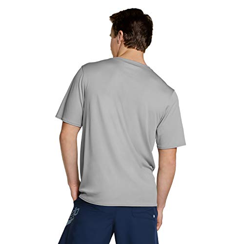 Image of Speedo Men's UV Swim Shirt Basic Easy Short Sleeve Regular Fit