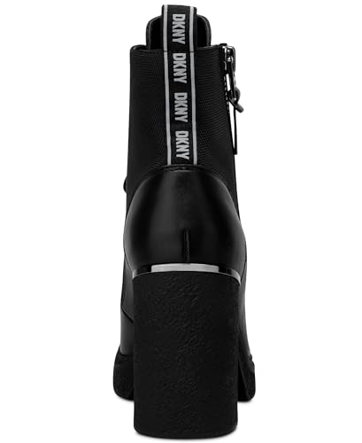 DKNY Women's Toia Platform Combat Boot with Block Heel3