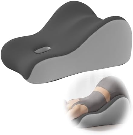 Almofada de cunha Intimacy para casais – Almofada de suporte de espuma viscoelástica para cintura, pescoço e costas, impermeável e portátil com capa lavável, ideal para sentar, deitar e - Cinza