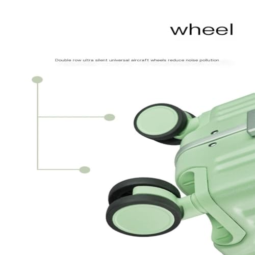 PANKERS Travel Suitcase Fashionable Zippered Front Opening Trolley Case for Men and Women Large Capacity Multifunctional Boarding Case Trolley Case3