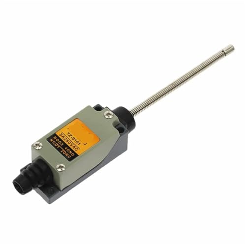 Interruptor de límite TZ-9101 con brazo de resorte flexible para automatización industrial