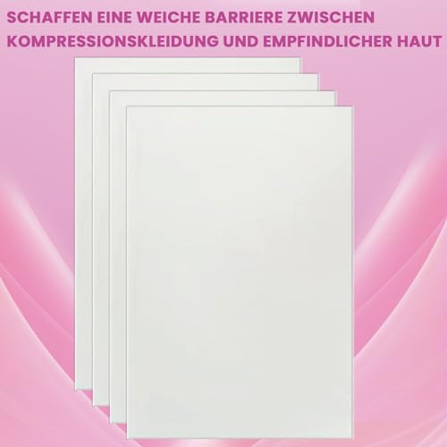 4 Pcs Lipo Schaumstoff-Pads für Post Chirurgie Bbl Schaumstoff Boards, Hilfe bei der Verwendung von Ab Board Compression Garments Tummy Tuck Lipo Chirurgie Schaum Blatt für die Erholung 8 X11
