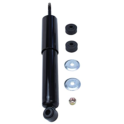 Image of Detroit Axle - RWD Front 2pc Shock Absorbers for 1999-2025 Ford F-250 F-350 Super Duty, 2000-2005 Excursion, 2 Complete Shock Absorbers Assembly 2001 2002 2003 2004 Replacement