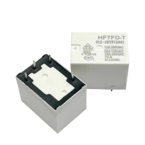 Relais HF7FD 012-1HTF 4-pin commutation stable de puissance
