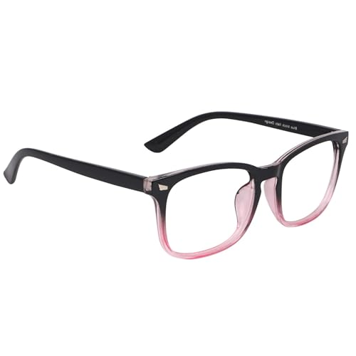 Image of IFLASH | Zero Power Blue Cut Computer Glasses | Gaming Glasses | Anti Glare, Lightweight & Blocks Harmful Rays | UV Protection Specs | Men & Women | Medium