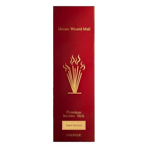 Hecate Magic Mall Exam Success Orange Incense Sticks – Fresh Citrus Aroma for Study, Focus, Meditation & Home Fragrance