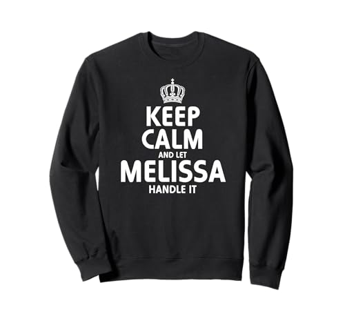 Keep calm MELISA T�V���c �p�[�J�[ �X�E�F�b�g�V���c �M�t�g �g���[�i�[